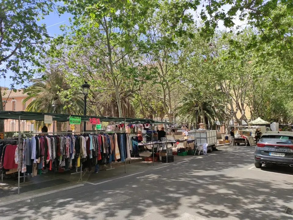 Mercado al aire libre en Patraix